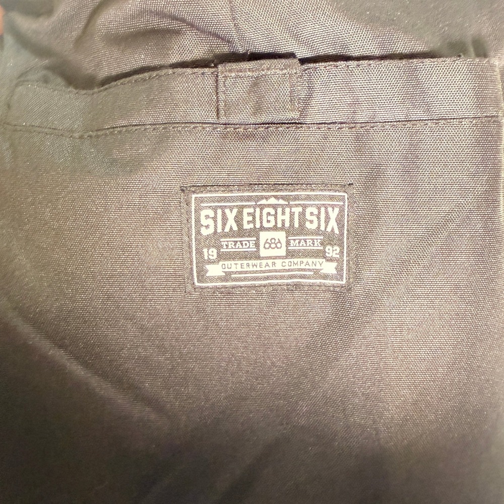 686 Snow Pants Men XL Black Excellent Authentic infiDRY Waterproof Cargo - Picture 7 of 10